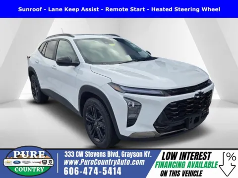 White 2026 Chevrolet Trax ACTIV for sale in Grayson, KY