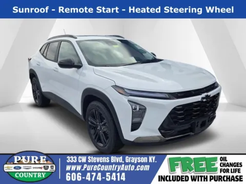 White 2026 Chevrolet Trax ACTIV for sale in Grayson, KY