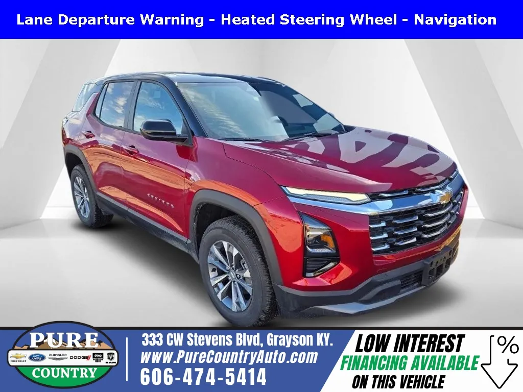 Red 2026 Chevrolet Equinox LT for sale in Grayson, KY