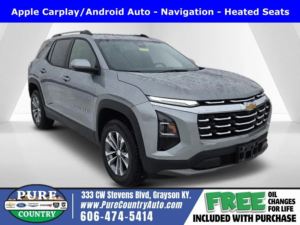 Gray 2026 Chevrolet Equinox LT for sale in Grayson, KY
