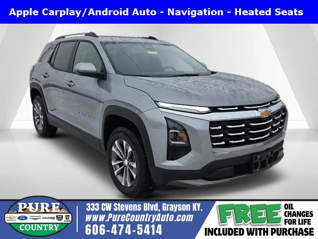 Gray 2026 Chevrolet Equinox LT for sale in Grayson, KY