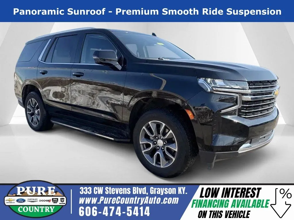 Black 2024 Chevrolet Tahoe LT for sale in Grayson, KY