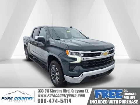 Gray 2026 Chevrolet Silverado 1500 LT for sale in Grayson, KY