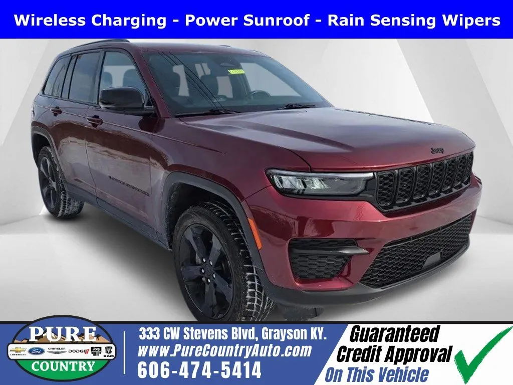 Red 2022 Jeep Grand Cherokee Altitude for sale in Grayson, KY