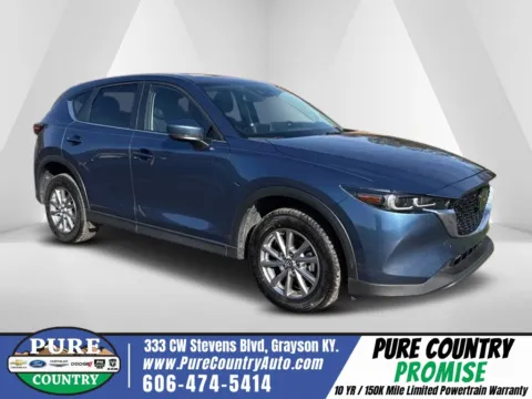 Blue 2022 Mazda CX-5 2.5 S Preferred Package for sale in Grayson, KY
