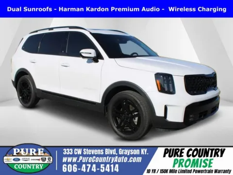 White 2025 Kia Telluride SX X-Line for sale in Grayson, KY