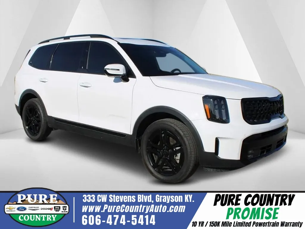 White 2025 Kia Telluride SX X-Line for sale in Grayson, KY