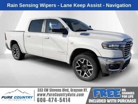 White 2026 Ram 1500 Laramie for sale in Grayson, KY