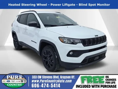 White 2026 Jeep Compass Latitude for sale in Grayson, KY
