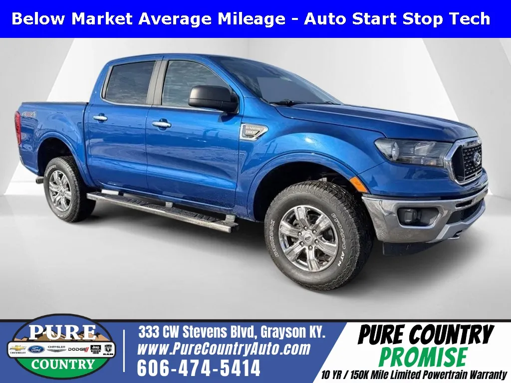 Blue 2020 Ford Ranger XLT for sale in Grayson, KY