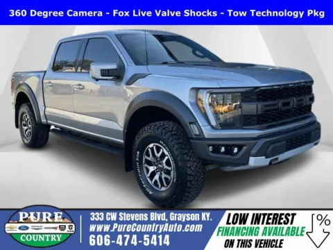 Silver 2022 Ford F-150 Raptor for sale in Grayson, KY