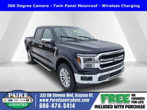 Blue 2026 Ford F-150 Lariat for sale in Grayson, KY