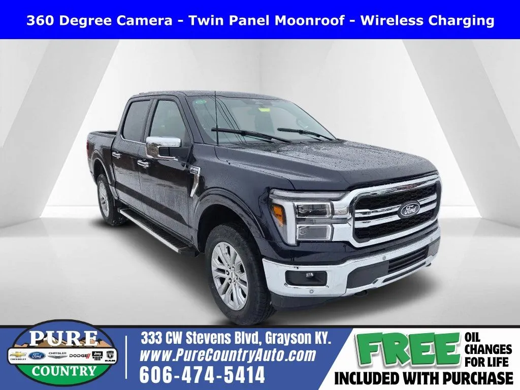 Blue 2026 Ford F-150 Lariat for sale in Grayson, KY