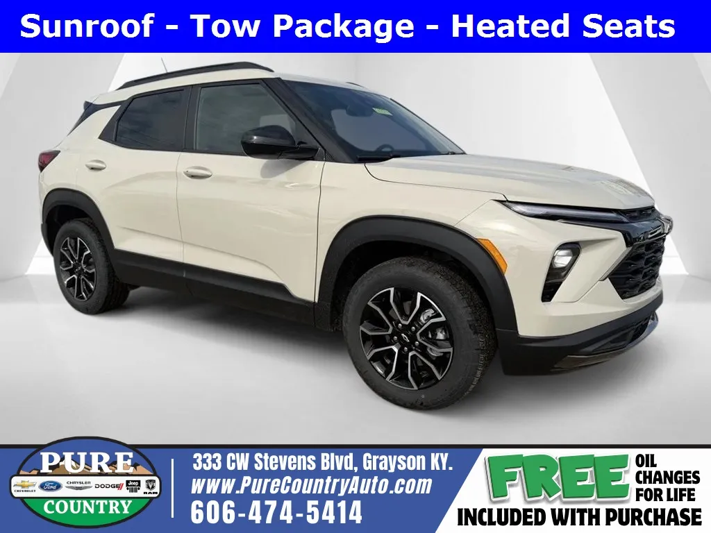 White 2026 Chevrolet TrailBlazer ACTIV for sale in Grayson, KY