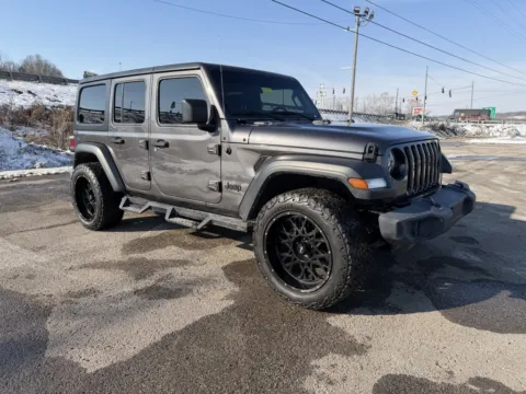 Gray 2021 Jeep Wrangler Unlimited Sport Altitude for sale in Grayson, KY