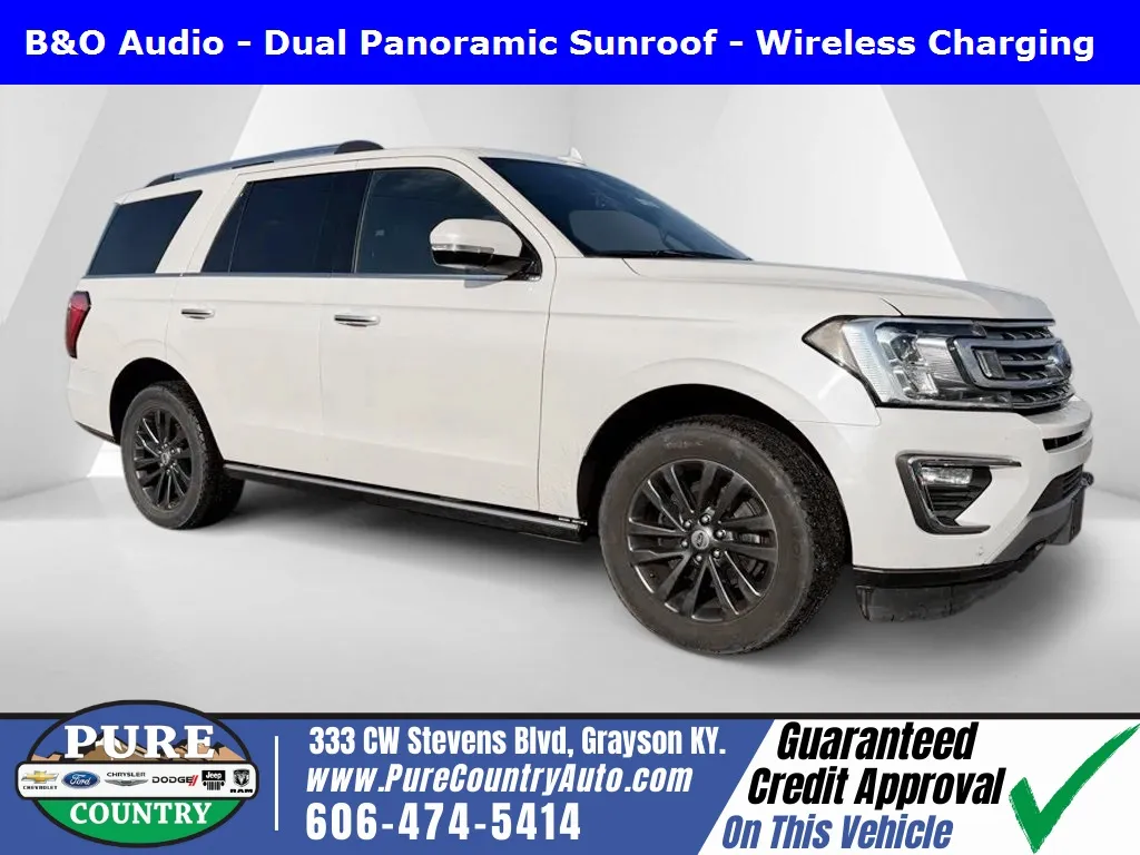 Blue 2019 Ford Expedition Limited for sale in Grayson, KY