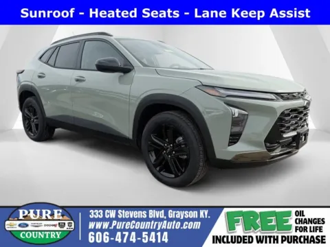 Green 2026 Chevrolet Trax ACTIV for sale in Grayson, KY