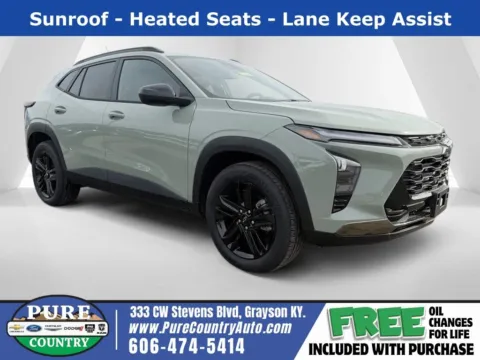 Green 2026 Chevrolet Trax ACTIV for sale in Grayson, KY