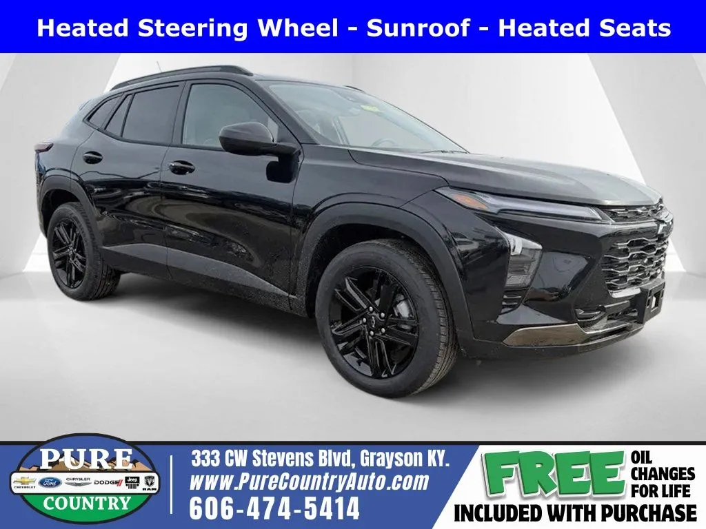 Black 2026 Chevrolet Trax ACTIV for sale in Grayson, KY