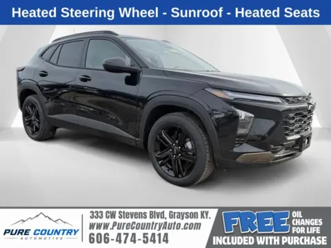 Black 2026 Chevrolet Trax ACTIV for sale in Grayson, KY