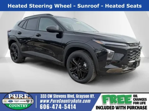 Black 2026 Chevrolet Trax ACTIV for sale in Grayson, KY