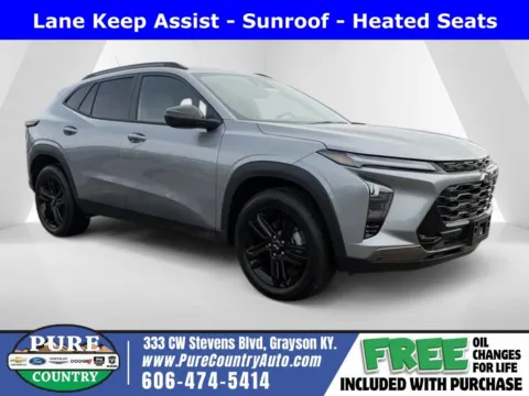 Gray 2026 Chevrolet Trax ACTIV for sale in Grayson, KY