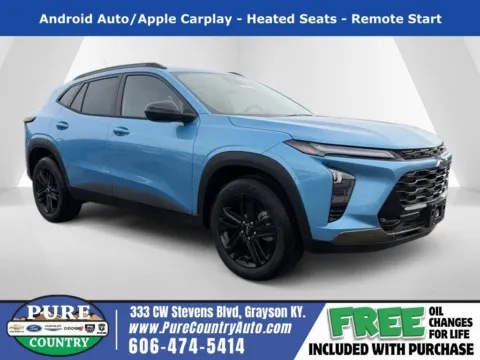 Blue 2026 Chevrolet Trax ACTIV for sale in Grayson, KY