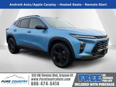 Blue 2026 Chevrolet Trax ACTIV for sale in Grayson, KY