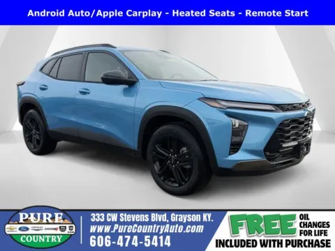 Blue 2026 Chevrolet Trax ACTIV for sale in Grayson, KY