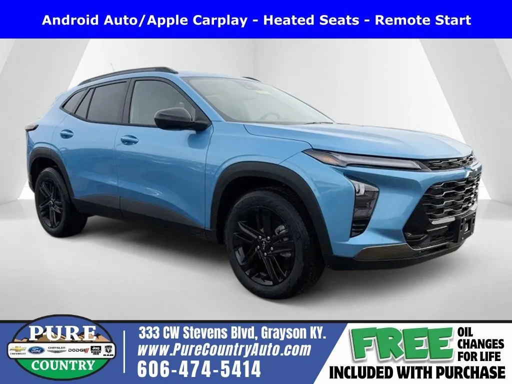 Blue 2026 Chevrolet Trax ACTIV for sale in Grayson, KY