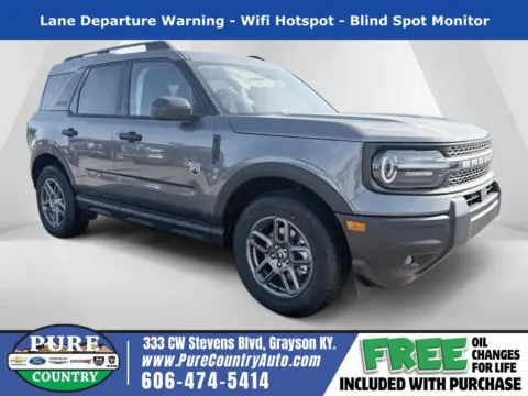 Gray 2026 Ford Bronco Sport Big Bend for sale in Grayson, KY
