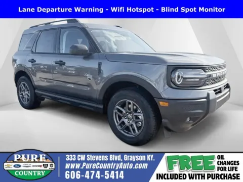 Gray 2026 Ford Bronco Sport Big Bend for sale in Grayson, KY