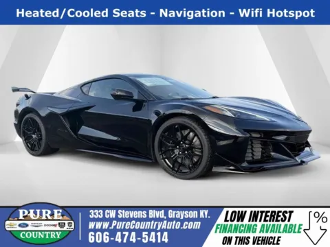 Black 2026 Chevrolet Corvette Z06 for sale in Grayson, KY