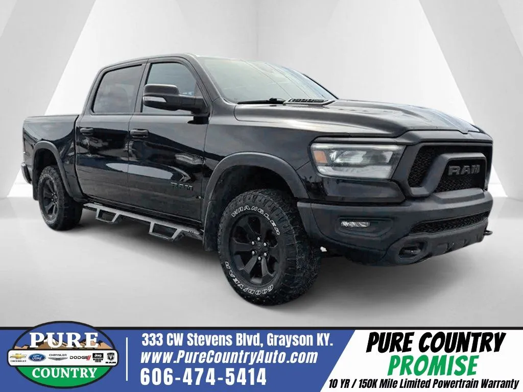 Black 2022 Ram 1500 Rebel for sale in Grayson, KY
