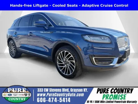 Blue 2020 Lincoln Nautilus Reserve for sale in Grayson, KY