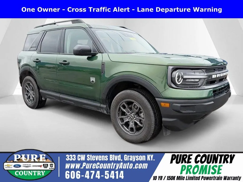 Green 2023 Ford Bronco Sport Big Bend for sale in Grayson, KY