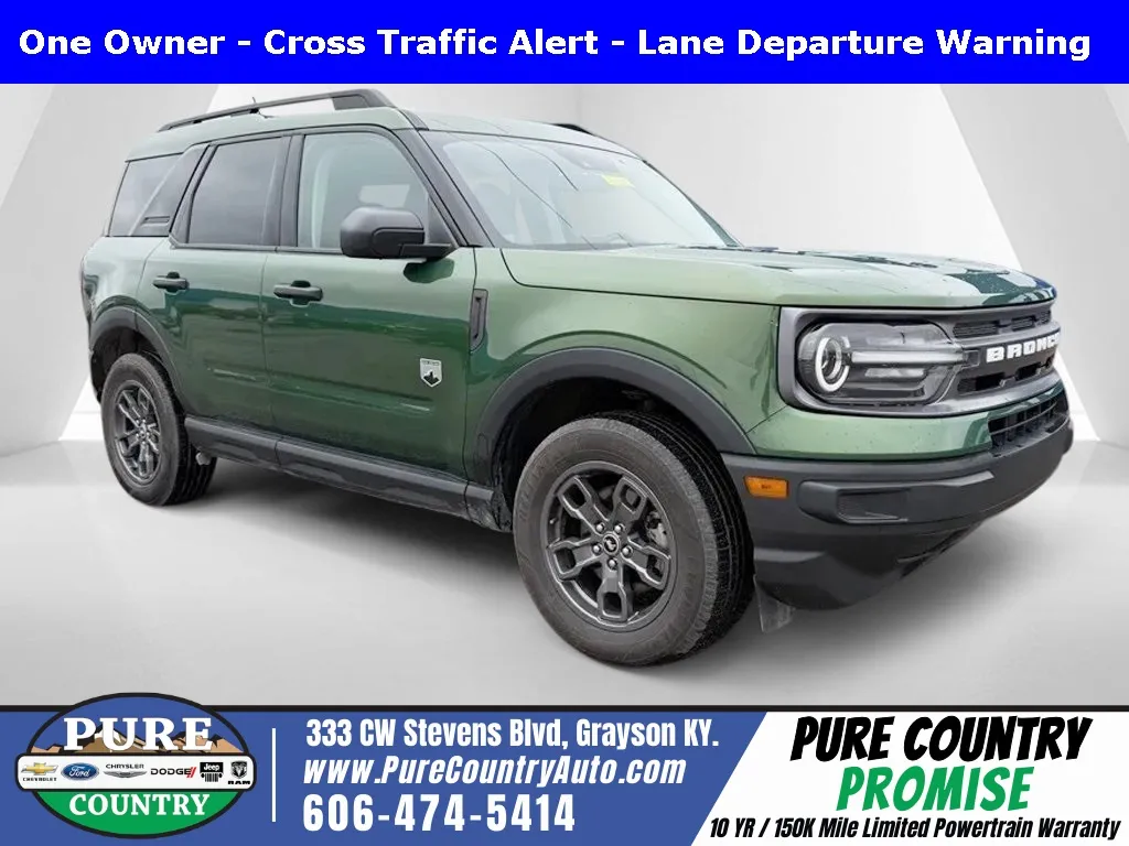 Green 2023 Ford Bronco Sport Big Bend for sale in Grayson, KY