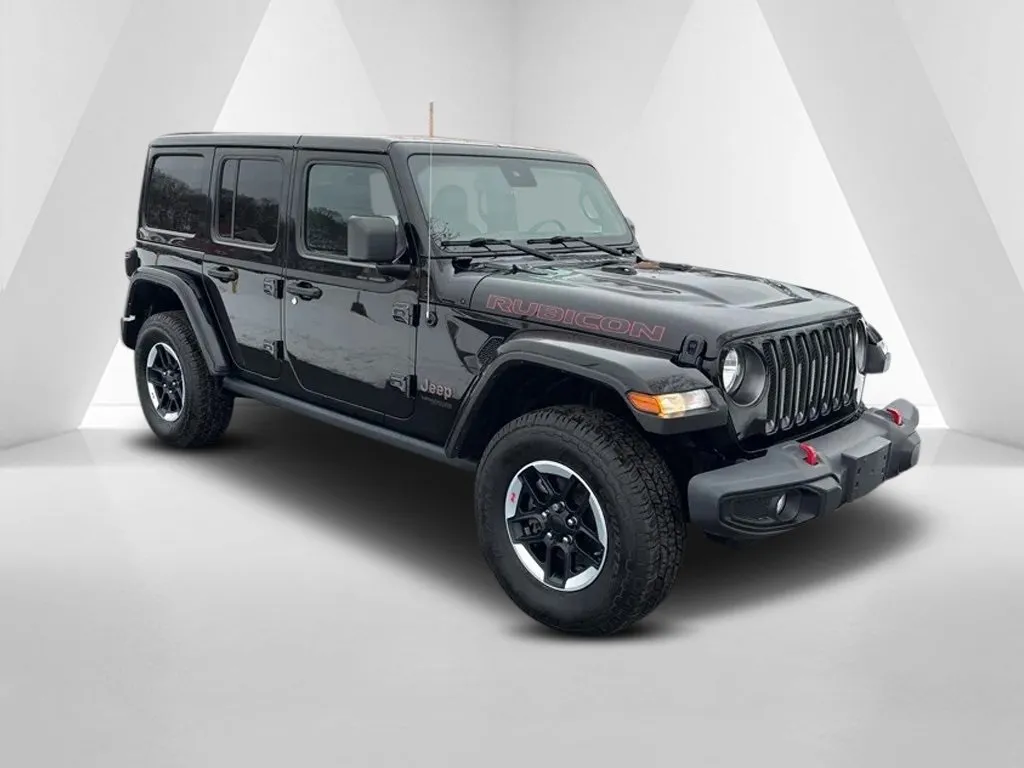 Black 2021 Jeep Wrangler Unlimited Rubicon for sale in Grayson, KY