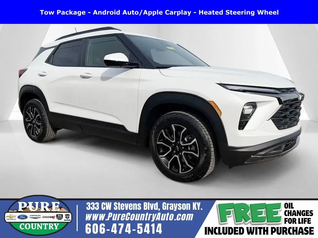 White 2026 Chevrolet TrailBlazer ACTIV for sale in Grayson, KY