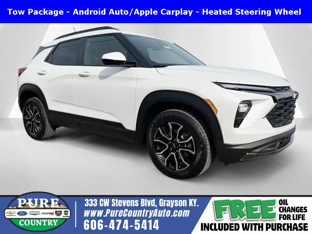 White 2026 Chevrolet TrailBlazer ACTIV for sale in Grayson, KY