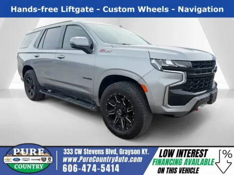 Blue 2023 Chevrolet Tahoe Z71 for sale in Grayson, KY