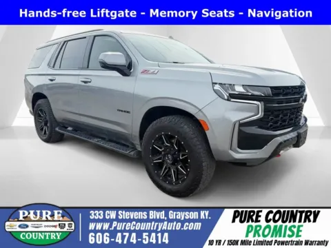 Blue 2023 Chevrolet Tahoe Z71 for sale in Grayson, KY