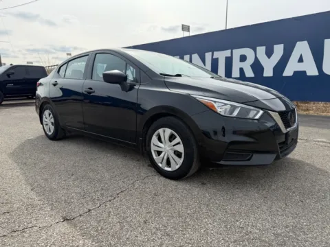 Black 2021 Nissan Versa 1.6 S for sale in Grayson, KY