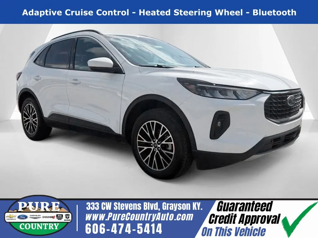 White 2023 Ford Escape Plug-In Hybrid for sale in Grayson, KY