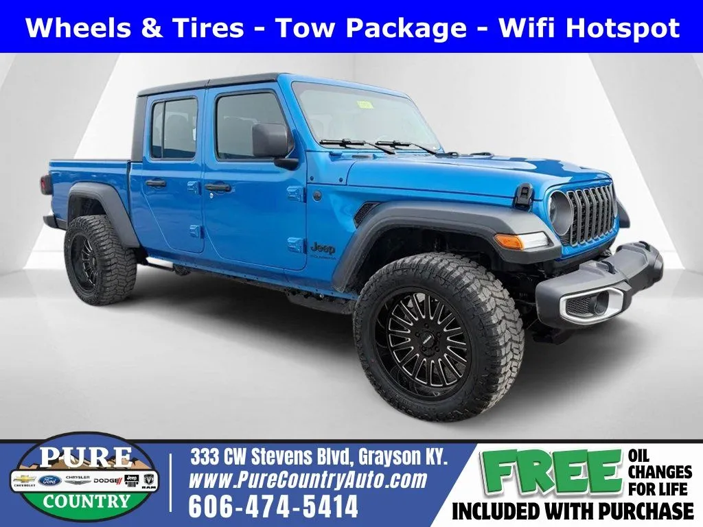 Blue 2026 Jeep Gladiator Sport for sale in Grayson, KY