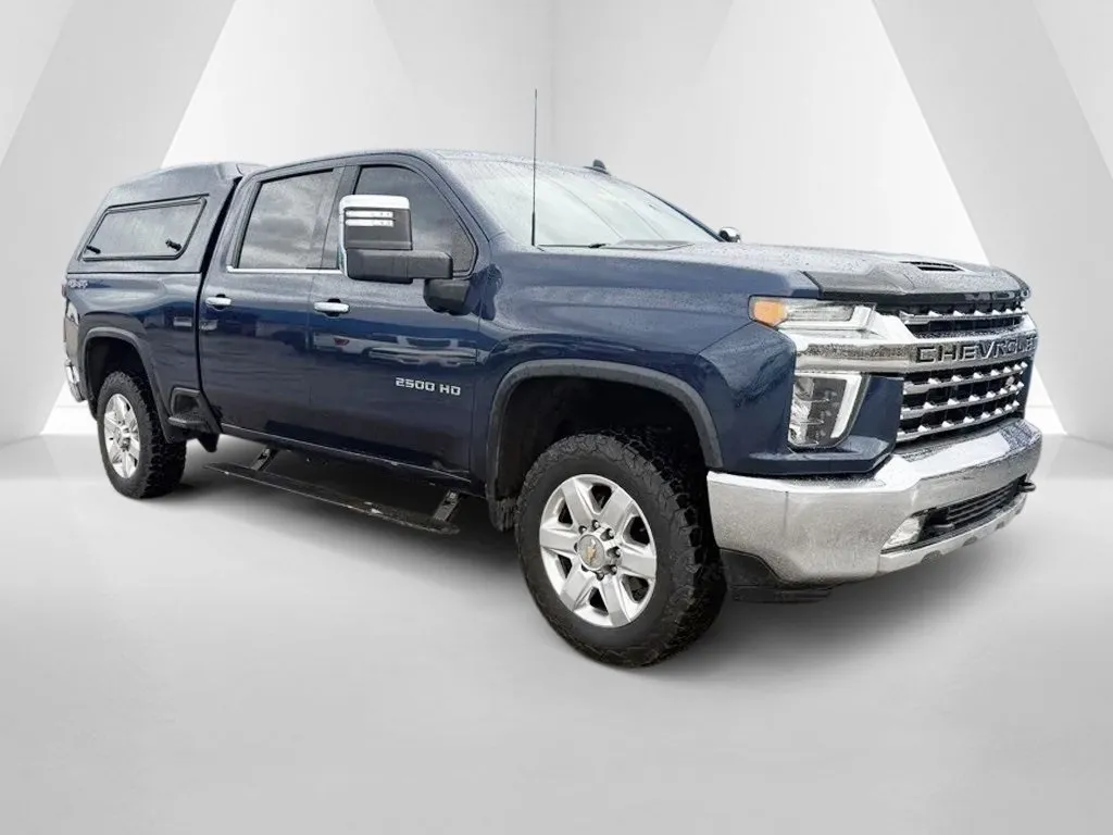 Blue 2021 Chevrolet Silverado 2500HD LTZ for sale in Grayson, KY