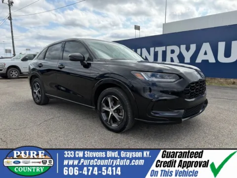 Black 2023 Honda HR-V EX-L for sale in Grayson, KY