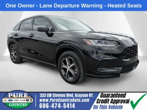 Black 2023 Honda HR-V EX-L for sale in Grayson, KY