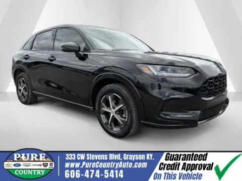 Black 2023 Honda HR-V EX-L for sale in Grayson, KY