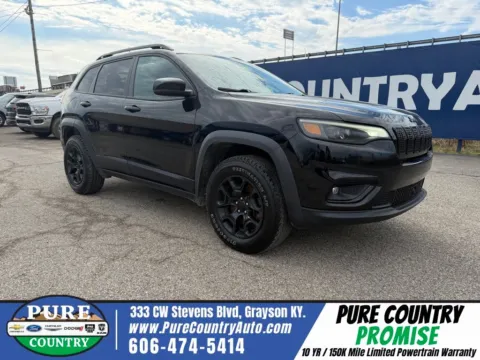Black 2022 Jeep Cherokee X for sale in Grayson, KY